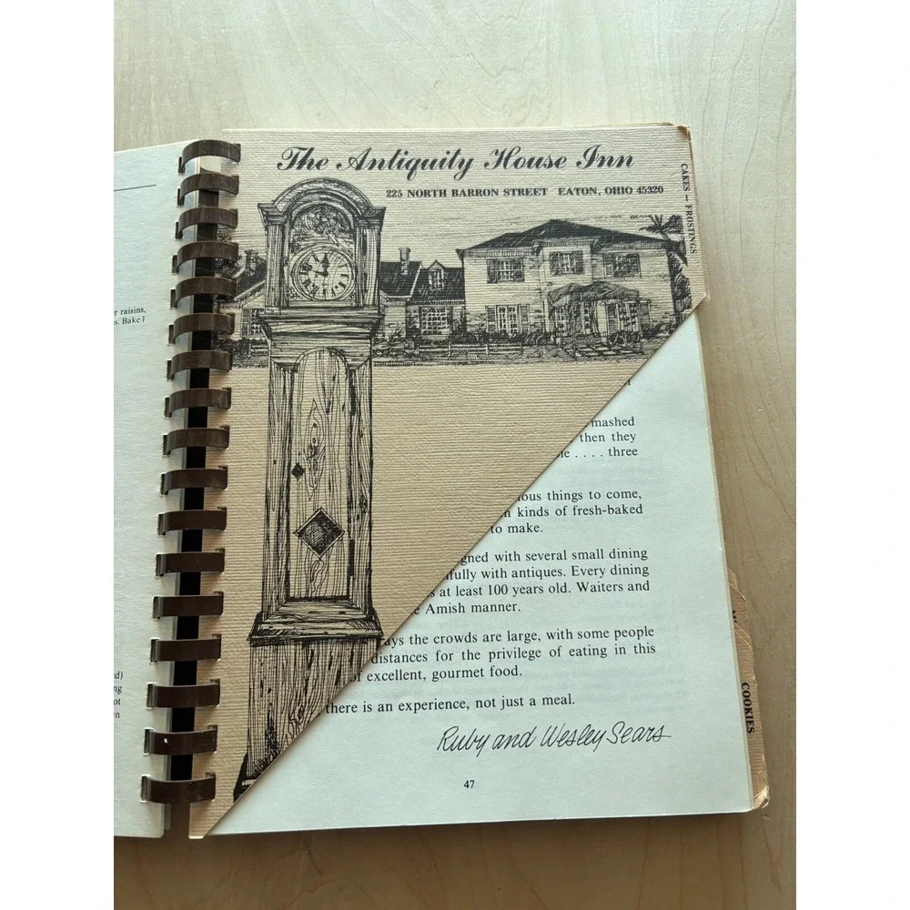 Vintage Texas Refinery Cook Book Spiral PB 1970s Fort Worth TRC Index Tabs